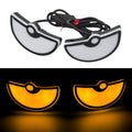 Triangle Eyes Modified General Motorcycle Decorative Accessories Car Lights